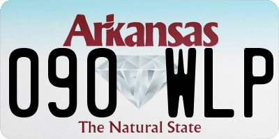 AR license plate 090WLP