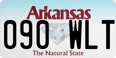 AR license plate 090WLT