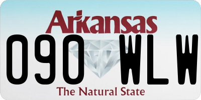 AR license plate 090WLW
