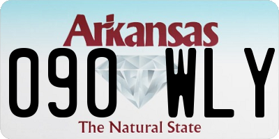 AR license plate 090WLY