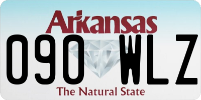 AR license plate 090WLZ