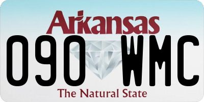 AR license plate 090WMC