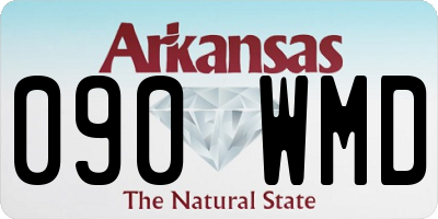 AR license plate 090WMD