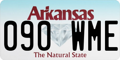 AR license plate 090WME