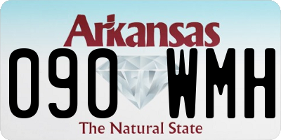 AR license plate 090WMH