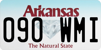 AR license plate 090WMI