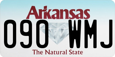 AR license plate 090WMJ