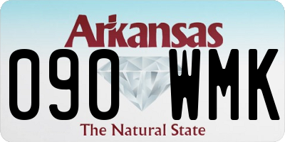 AR license plate 090WMK