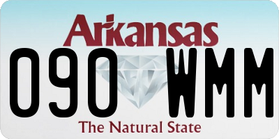 AR license plate 090WMM