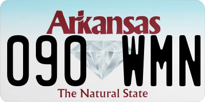 AR license plate 090WMN