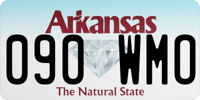 AR license plate 090WMO