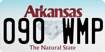 AR license plate 090WMP