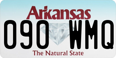 AR license plate 090WMQ