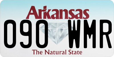 AR license plate 090WMR