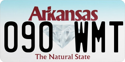 AR license plate 090WMT