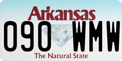 AR license plate 090WMW