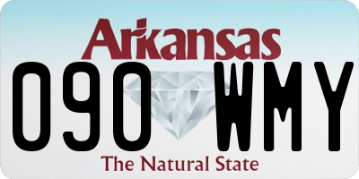 AR license plate 090WMY