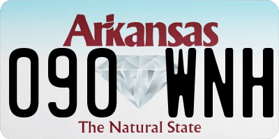 AR license plate 090WNH