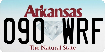 AR license plate 090WRF