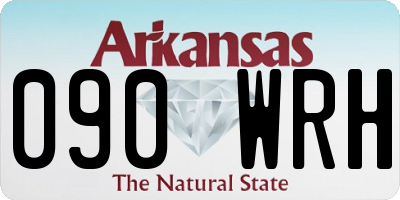 AR license plate 090WRH