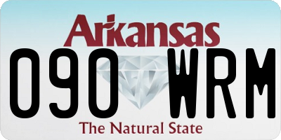AR license plate 090WRM
