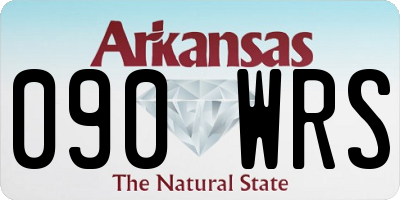 AR license plate 090WRS