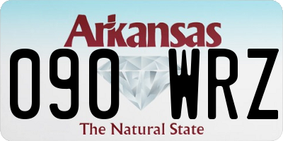 AR license plate 090WRZ