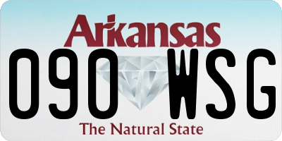 AR license plate 090WSG