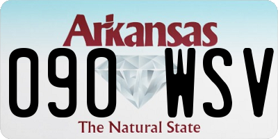 AR license plate 090WSV