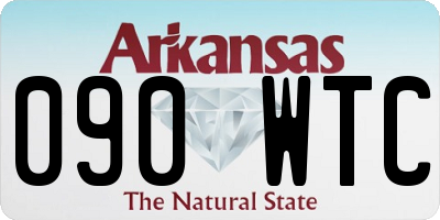 AR license plate 090WTC