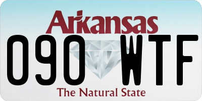 AR license plate 090WTF