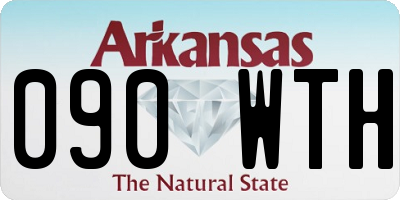 AR license plate 090WTH