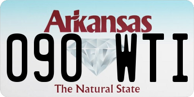 AR license plate 090WTI