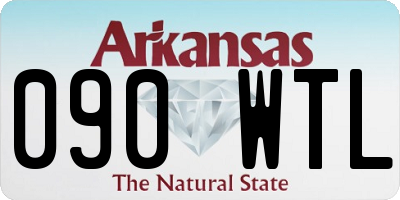 AR license plate 090WTL