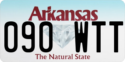 AR license plate 090WTT