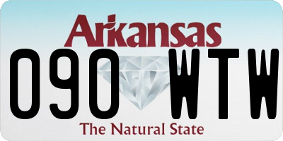 AR license plate 090WTW
