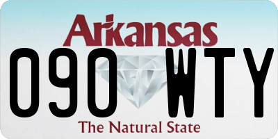 AR license plate 090WTY