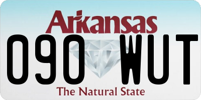 AR license plate 090WUT