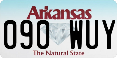 AR license plate 090WUY