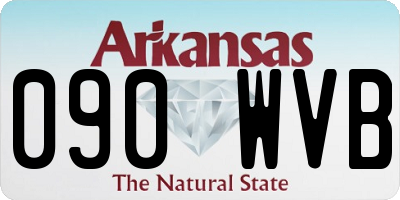 AR license plate 090WVB
