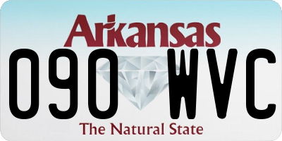 AR license plate 090WVC