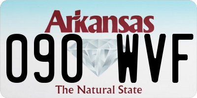 AR license plate 090WVF