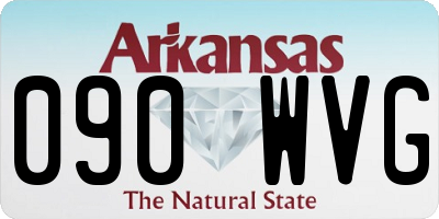 AR license plate 090WVG