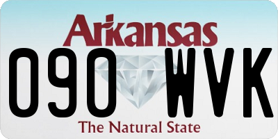 AR license plate 090WVK