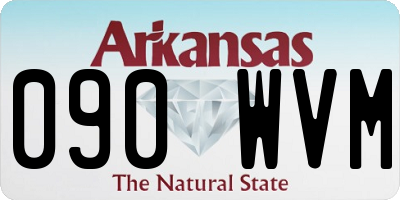 AR license plate 090WVM