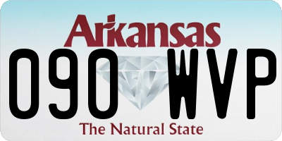 AR license plate 090WVP