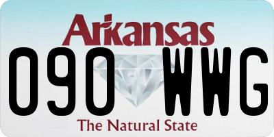 AR license plate 090WWG