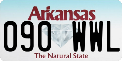 AR license plate 090WWL