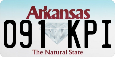 AR license plate 091KPI