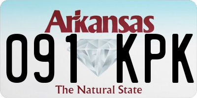 AR license plate 091KPK